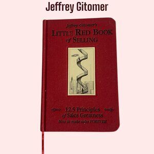 NWoT The Little Red Book of Selling by Jeffrey Gitomer – Hardcover Sales Guide